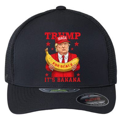 Its Banana For Scales Trump Flexfit Unipanel Trucker Cap