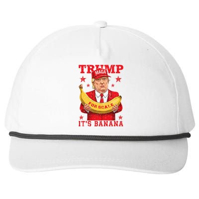 Its Banana For Scales Trump Snapback Five-Panel Rope Hat