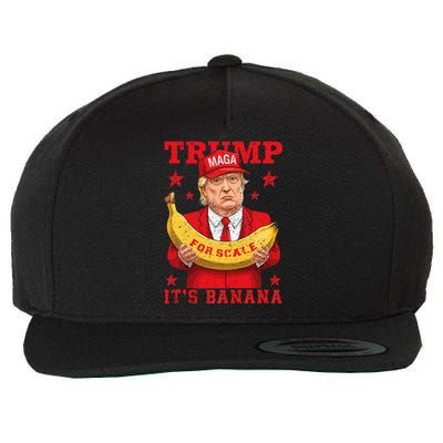 Its Banana For Scales Trump Wool Snapback Cap