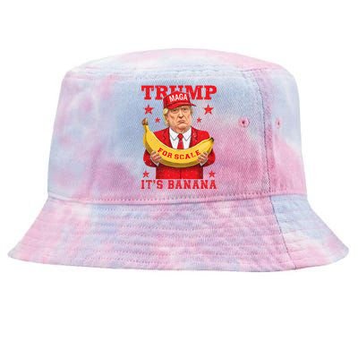 Its Banana For Scales Trump Tie-Dyed Bucket Hat