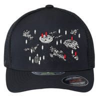 Intergalactic Battleship Firefly Serenity Flexfit Unipanel Trucker Cap