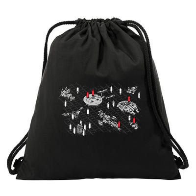 Intergalactic Battleship Firefly Serenity Drawstring Bag