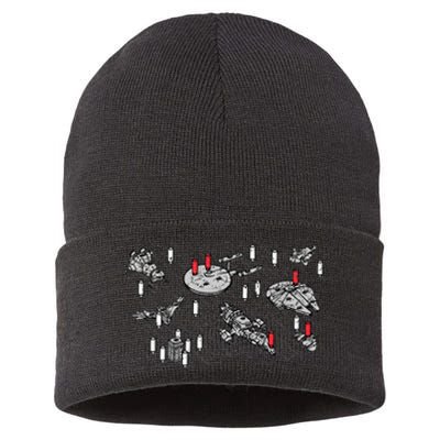 Intergalactic Battleship Firefly Serenity Sustainable Knit Beanie