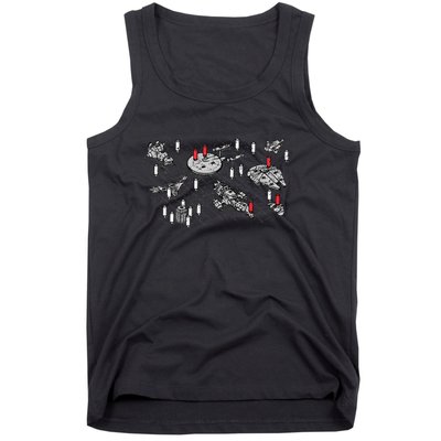 Intergalactic Battleship Firefly Serenity Tank Top