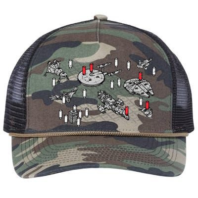 Intergalactic Battleship Firefly Serenity Retro Rope Trucker Hat Cap