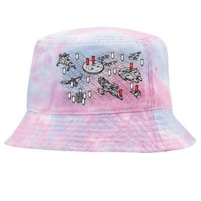 Intergalactic Battleship Firefly Serenity Tie-Dyed Bucket Hat