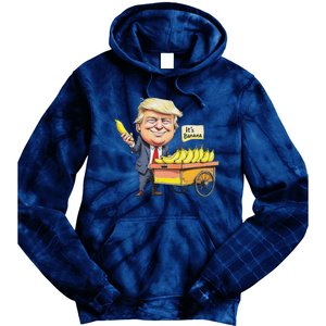 ItS Bananas Funny Trump Bananas Tie Dye Hoodie