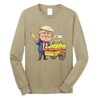 ItS Bananas Funny Trump Bananas Long Sleeve Shirt