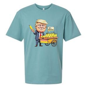 ItS Bananas Funny Trump Bananas Sueded Cloud Jersey T-Shirt