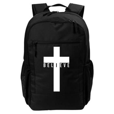I Believe Faith Christian Cross Backpack
