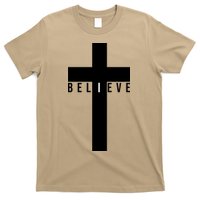 I Believe Faith Christian Cross T-Shirt