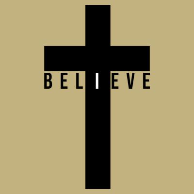 I Believe Faith Christian Cross T-Shirt