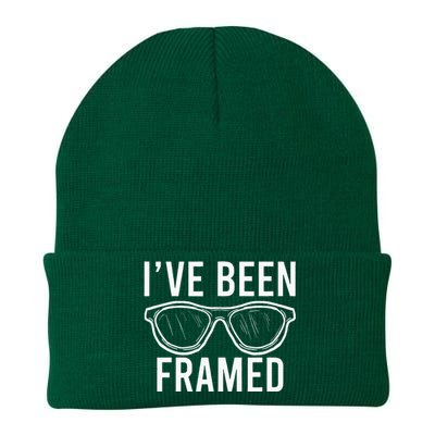 Ive Been Framed Glasses Cool Optometrist Optician Gift Knit Cap Winter Beanie