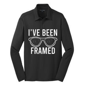 Ive Been Framed Glasses Cool Optometrist Optician Gift Silk Touch Performance Long Sleeve Polo