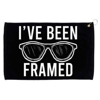 Ive Been Framed Glasses Cool Optometrist Optician Gift Grommeted Golf Towel