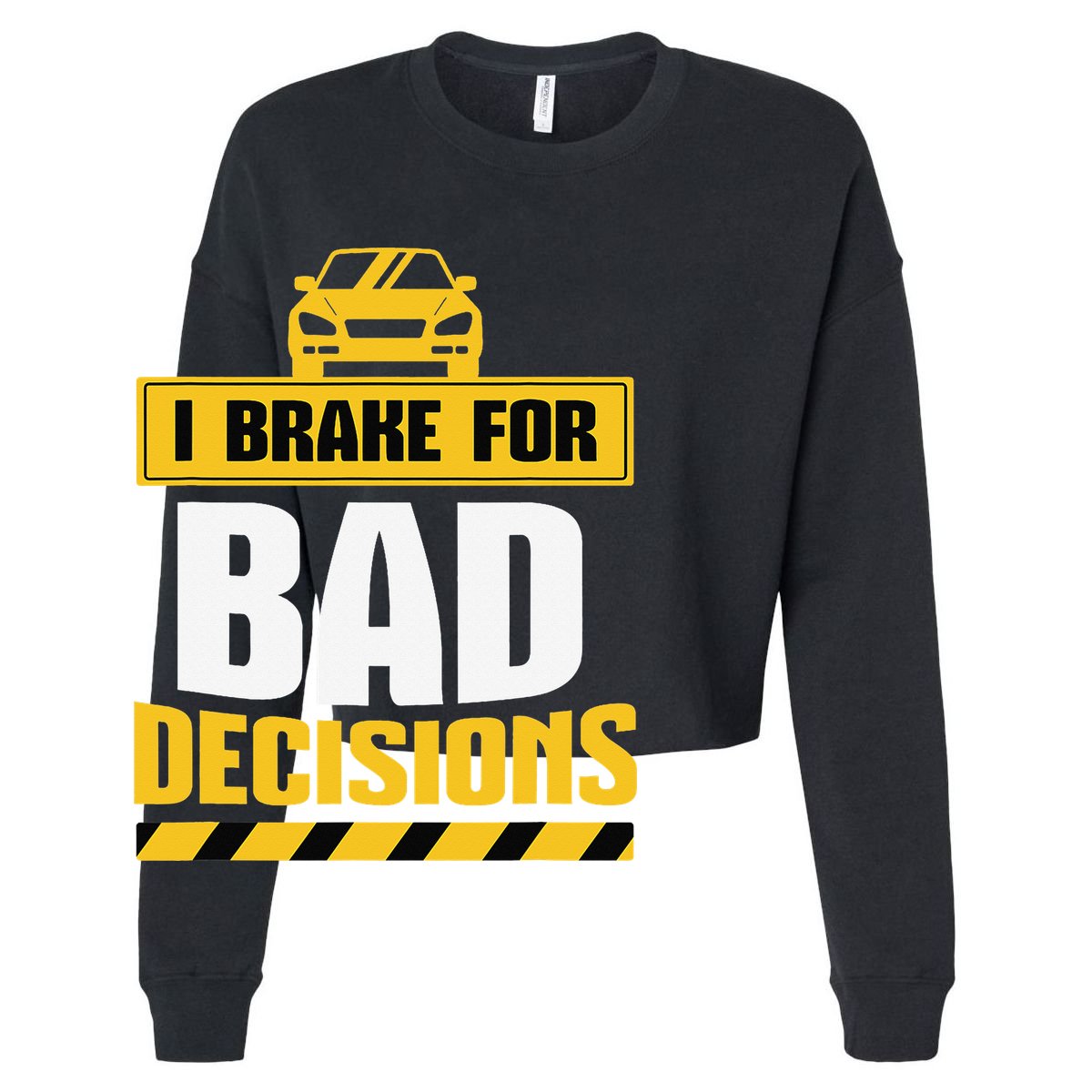 I Brake For Bad Decisions 11oz C Handle Ceramic Mug