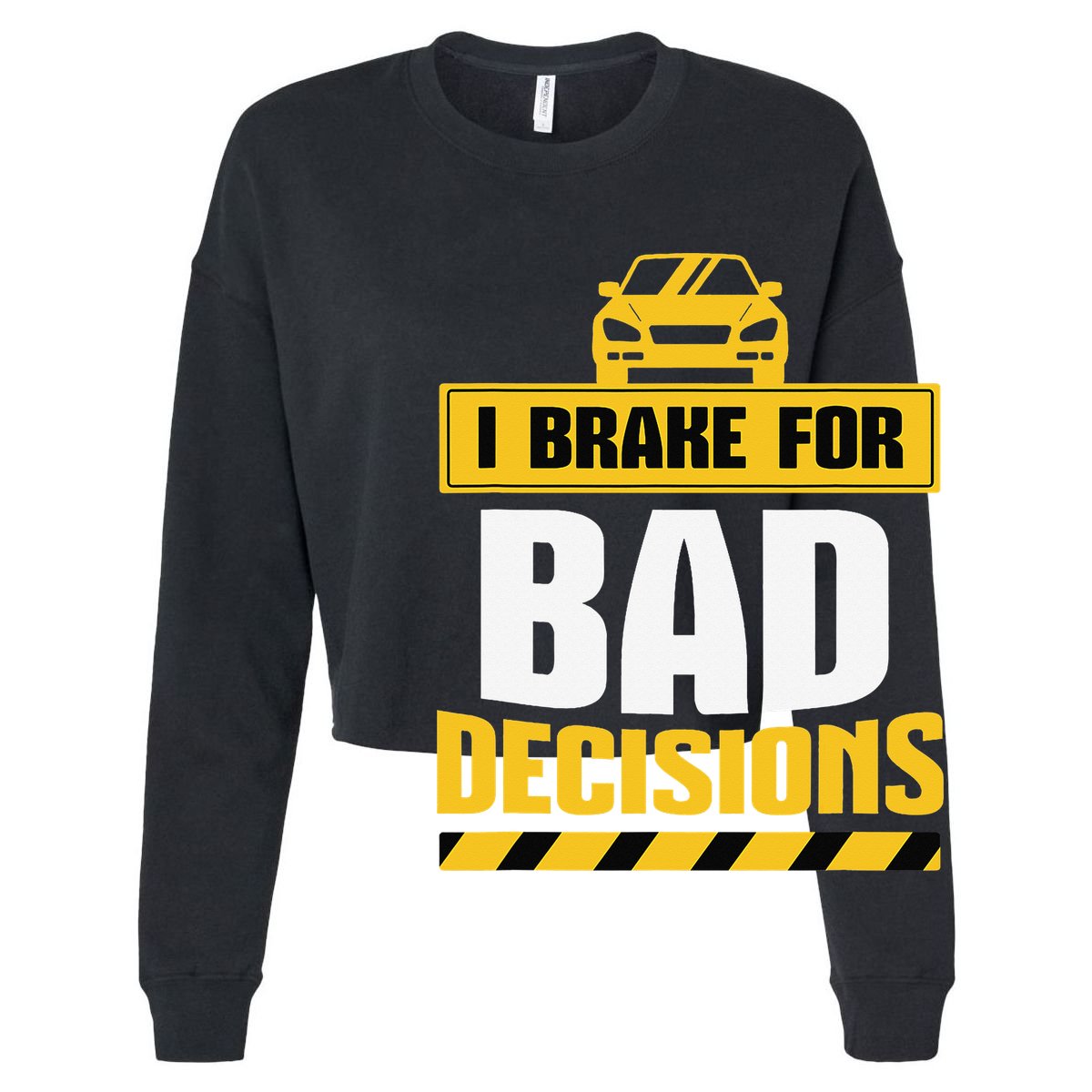 I Brake For Bad Decisions 11oz C Handle Ceramic Mug