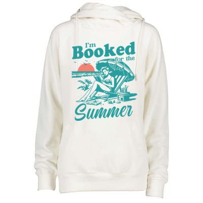 Im Booked For The Summer Book Girl Summer Coquette Womens Funnel Neck Pullover Hood