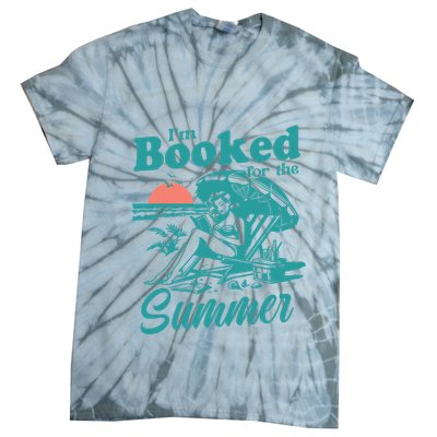 Im Booked For The Summer Book Girl Summer Coquette Tie-Dye T-Shirt