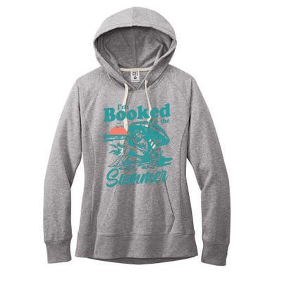 Im Booked For The Summer Book Girl Summer Coquette Women's Fleece Hoodie