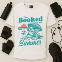 Im Booked For The Summer Book Girl Summer Coquette Cooling Performance Crew T-Shirt