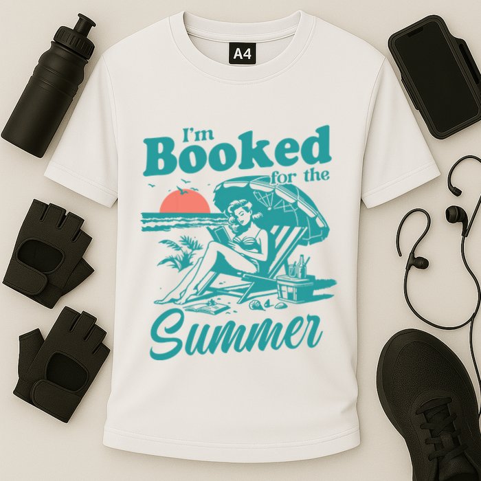Im Booked For The Summer Book Girl Summer Coquette Cooling Performance Crew T-Shirt