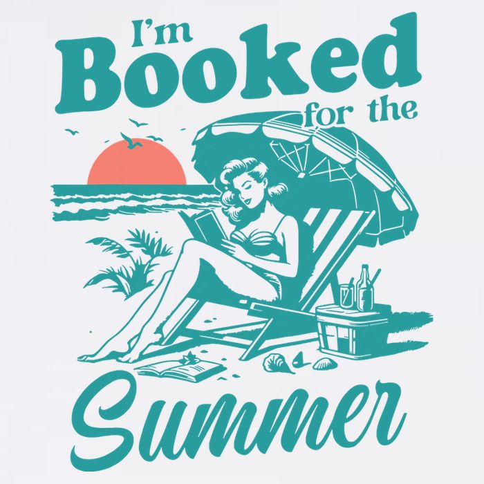 Im Booked For The Summer Book Girl Summer Coquette Cooling Performance Crew T-Shirt