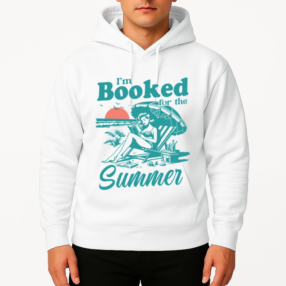 Im Booked For The Summer Book Girl Summer Coquette Hoodie