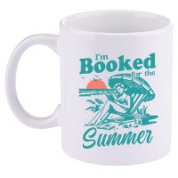 Im Booked For The Summer Book Girl Summer Coquette 11oz C Handle Ceramic Mug
