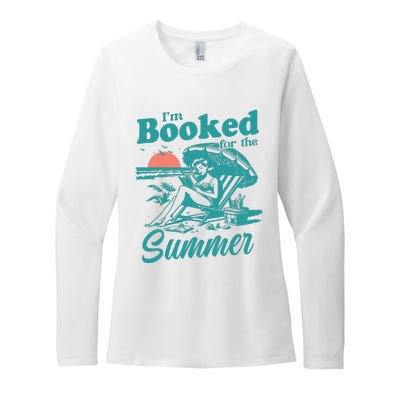 Im Booked For The Summer Book Girl Summer Coquette Womens CVC Long Sleeve Shirt