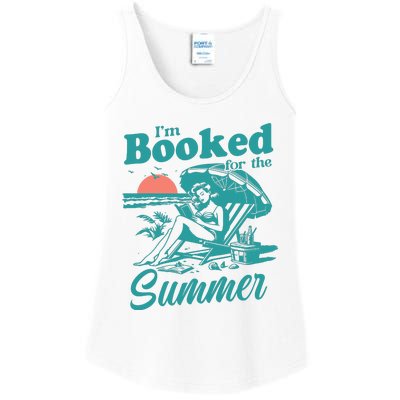 Im Booked For The Summer Book Girl Summer Coquette Ladies Essential Tank