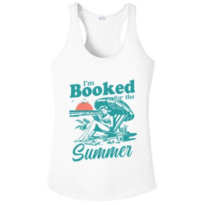 Im Booked For The Summer Book Girl Summer Coquette Ladies PosiCharge Competitor Racerback Tank