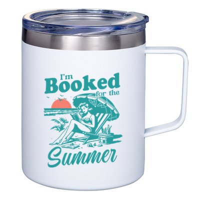 Im Booked For The Summer Book Girl Summer Coquette 12oz Stainless Steel Coffee Mug