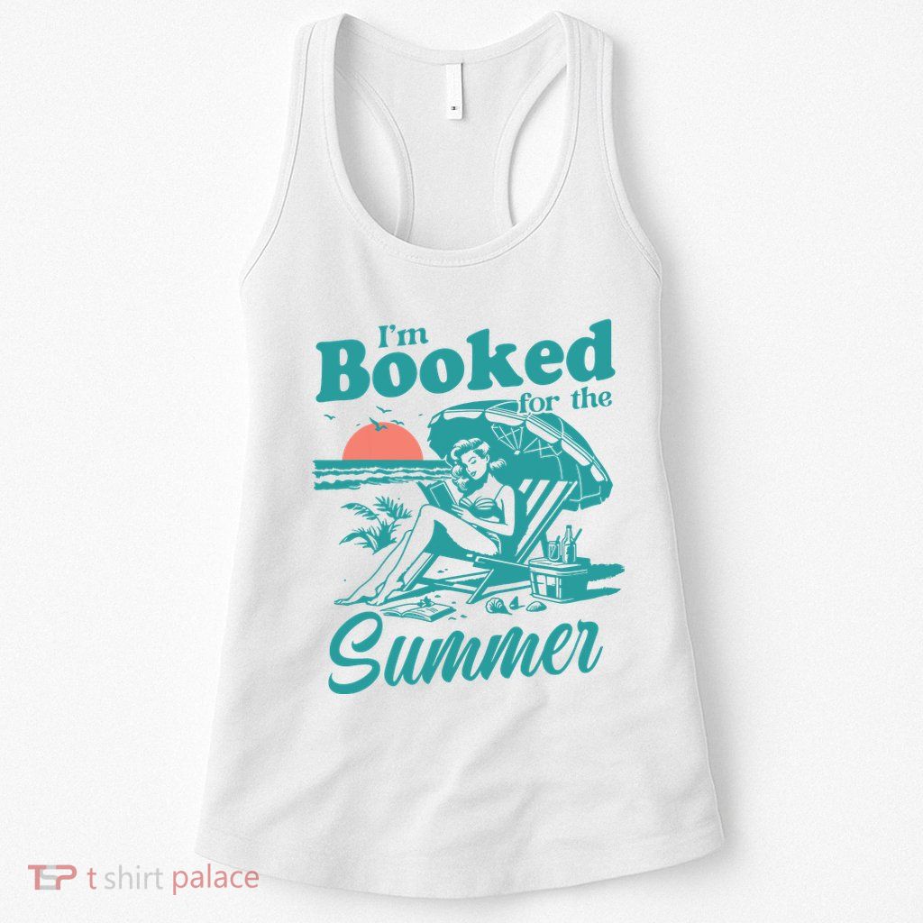 Im Booked For The Summer Book Girl Summer Coquette Womens Tank Top