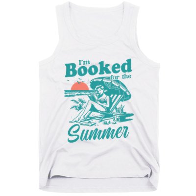 Im Booked For The Summer Book Girl Summer Coquette Tank Top