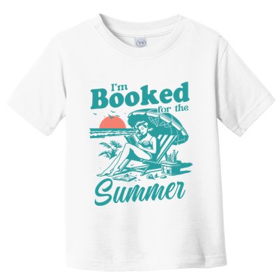 Im Booked For The Summer Book Girl Summer Coquette Toddler T-Shirt