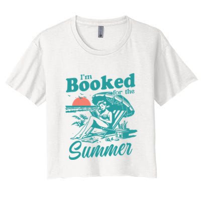 Im Booked For The Summer Book Girl Summer Coquette Crop Top