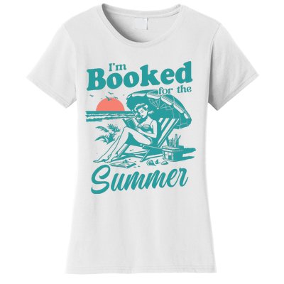 Im Booked For The Summer Book Girl Summer Coquette Women's T-Shirt