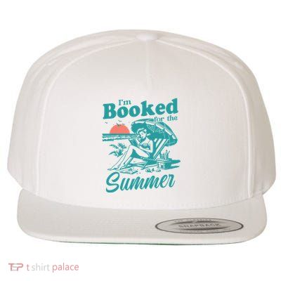 Im Booked For The Summer Book Girl Summer Coquette Wool Snapback Cap