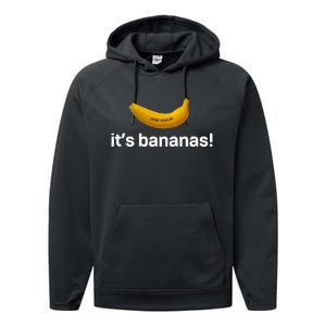 ItS Bananas (For Scale) Starship Performance Fleece Hoodie