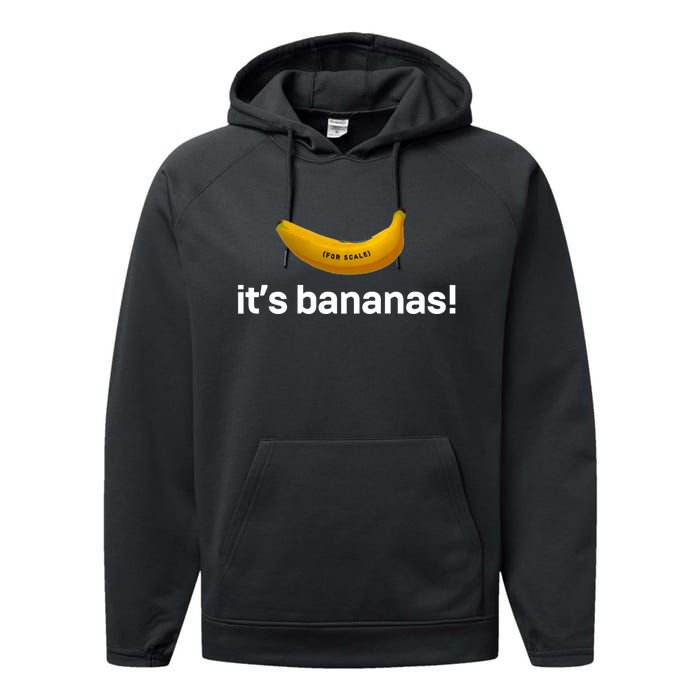 ItS Bananas (For Scale) Starship Performance Fleece Hoodie