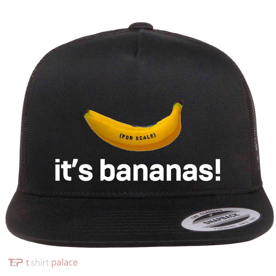 ItS Bananas (For Scale) Starship Flat Bill Trucker Hat