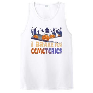 I Brake For Cemeteries Halloween Ghost Stories Supernatural PosiCharge Competitor Tank