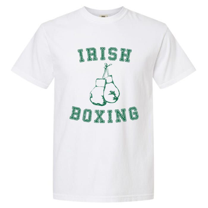 Irish Boxing Green Vintage Distressed Style T Garment-Dyed Heavyweight T-Shirt