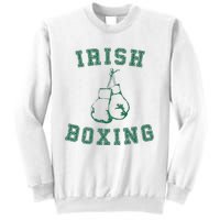 Irish Boxing Green Vintage Distressed Style T Sweatshirt