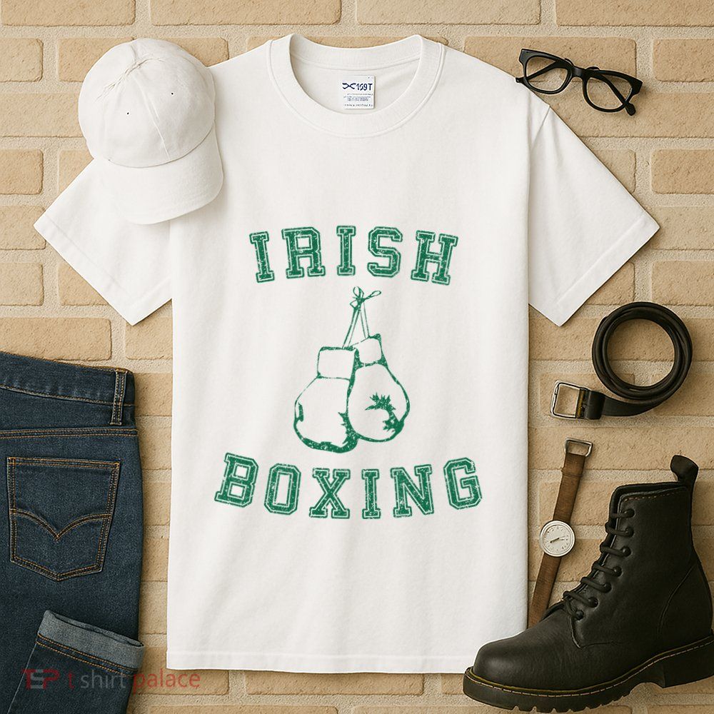 Irish Boxing Green Vintage Distressed Style T Tall T-Shirt