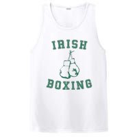 Irish Boxing Green Vintage Distressed Style T PosiCharge Competitor Tank