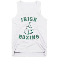 Irish Boxing Green Vintage Distressed Style T Tank Top