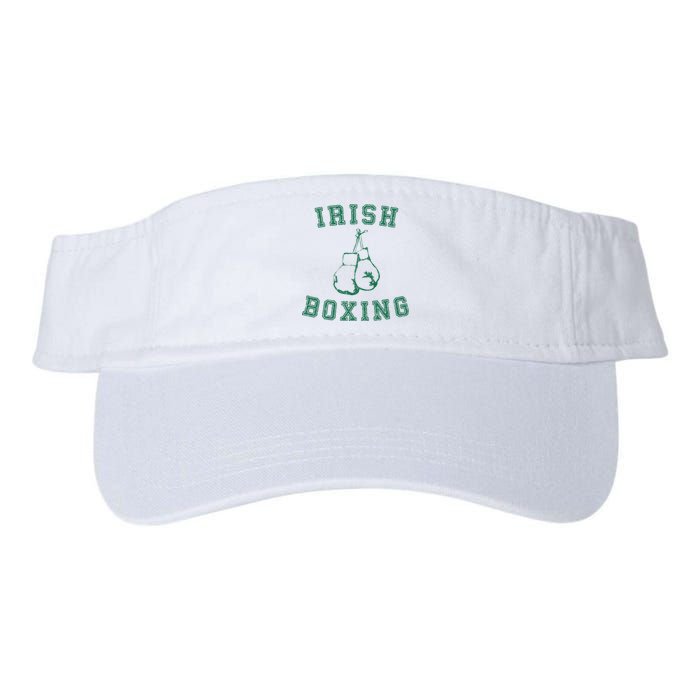 Irish Boxing Green Vintage Distressed Style T Valucap Bio-Washed Visor