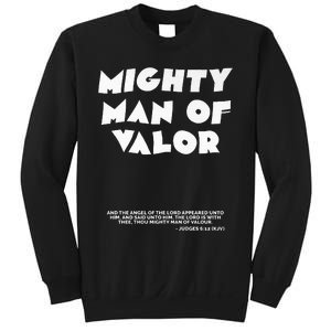 Inspired By Gideon Mighty Man Of Valor Judges 612 Sweatshirt